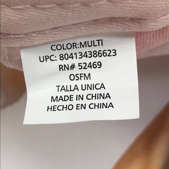 Time And Tru Womens One Size Baseball Cap Tie-Dye Adjustable Orange Purple New - Picture 7 of 7